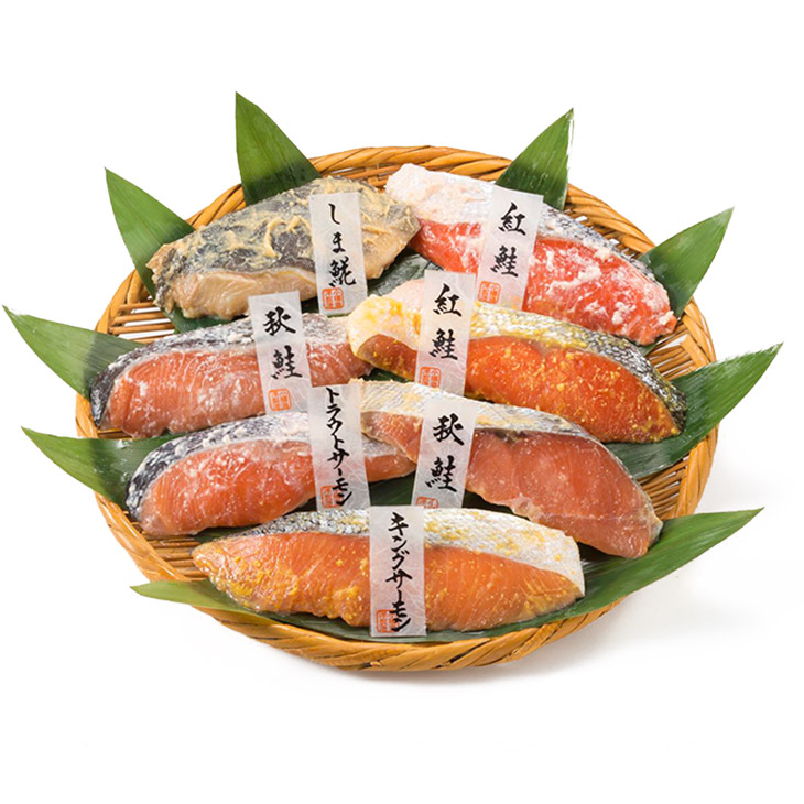 【代引不可】【送料込】小樽海洋水産 漬け魚切身 7種詰合せ 【代引不可】【送料込】小樽海洋水産 漬け魚切身 7種詰合せ