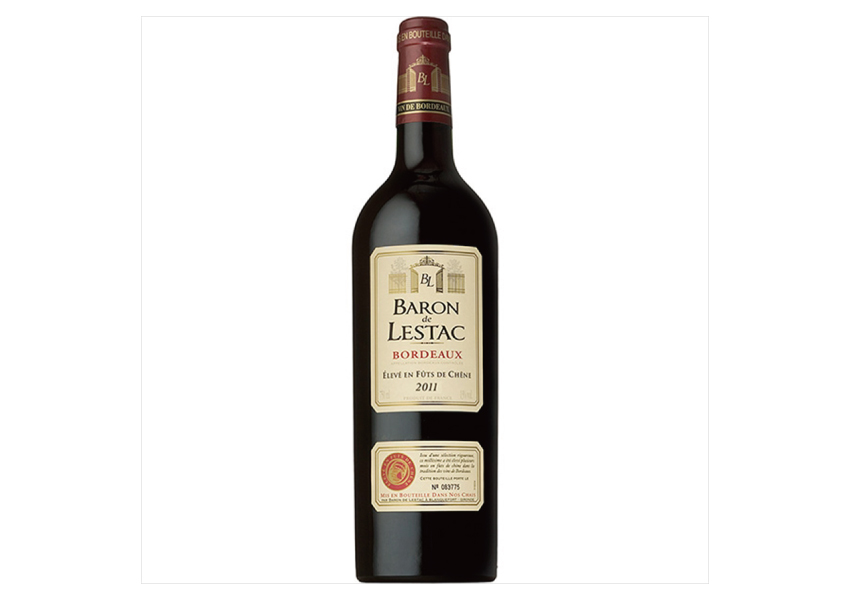カステル・バロン・ド・レスタック・ボルドー　700ml×12本【ケース】【フランス】【赤ワイン】