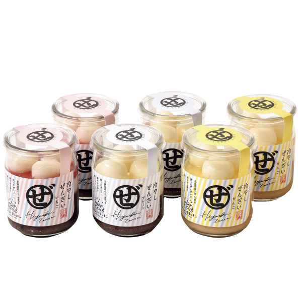 【送料込】【代引不可】北海道冷やしぜんざい3種6本セット 【送料込】【代引不可】北海道冷やしぜんざい3種6本セット