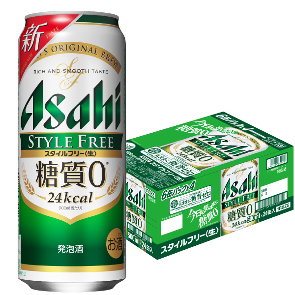 アサヒビール　スタイルフリー　500ｍｌ×24【ケース】【発泡酒】