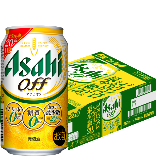 アサヒオフ　３５０ｍｌ×２４本