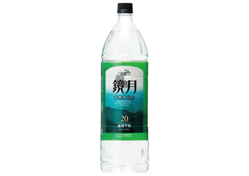 サントリー　鏡月グリーン　20度　1.8L×６本【ケース】【韓国甲類】