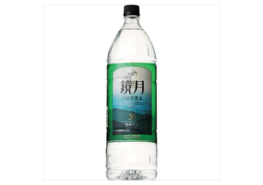 サントリー　鏡月グリーン　20度　1.8L×６本【ケース】【韓国甲類】