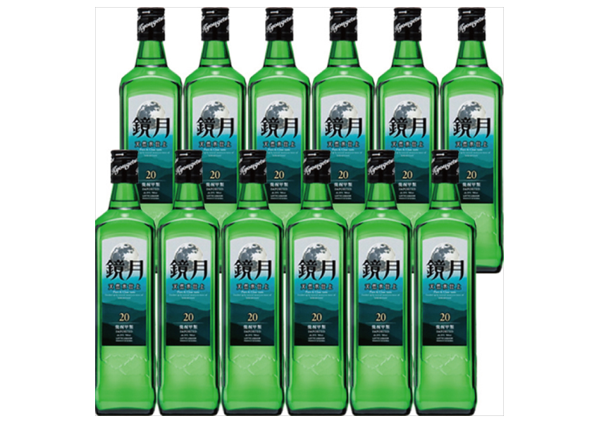 サントリー 鏡月グリーン 20度 700ml×12本【ケース】【韓国甲類】 サントリー 鏡月グリーン 20度 700ml×12本【ケース】【韓国甲類】