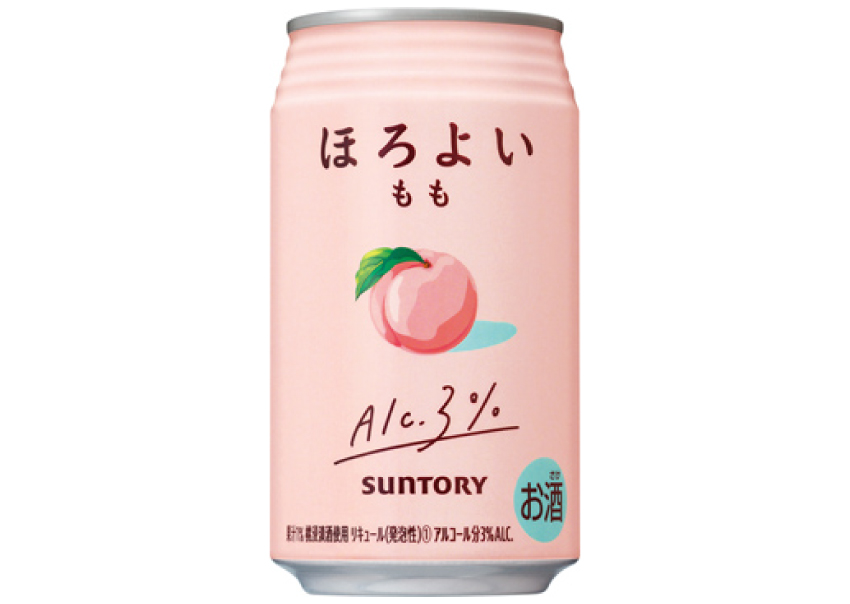 サントリー　ほろよい　もも　350ml×24本【ケース】【チューハイ・カクテル】