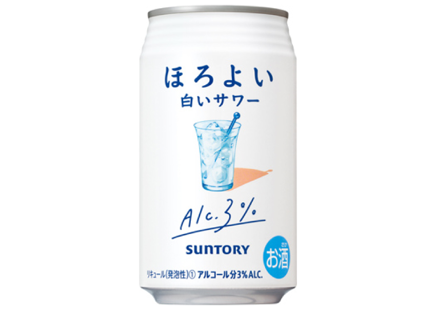 サントリー　ほろよい　白いサワー　350ml×24本【ケース】【チューハイ・カクテル】