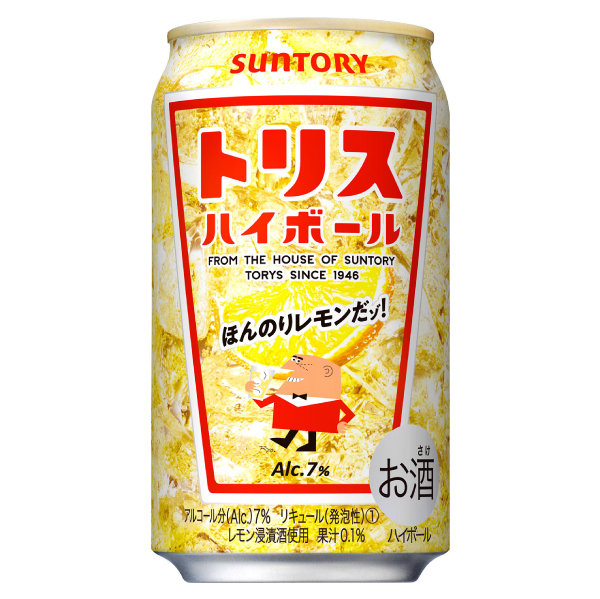 サントリー　トリス　ハイボール　350ml×24本【ケース】【日本】【リキュール】