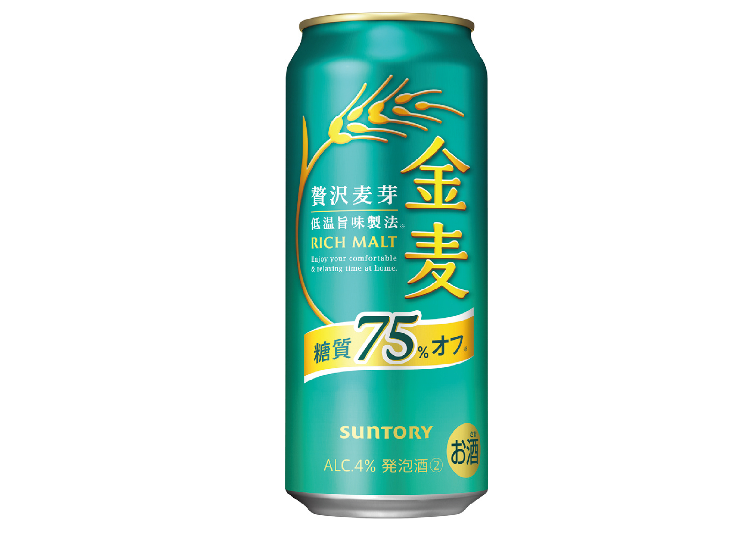 サントリー　金麦　糖質オフ　500ml×６本 ×４パック【ケース】【ビール・発泡酒】【新ジャンル】