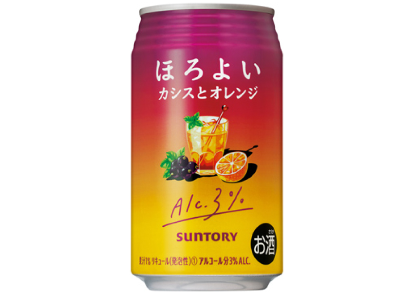 サントリー　ほろよい　カシスとオレンジ　350ml×24本【ケース】【チューハイ・カクテル】