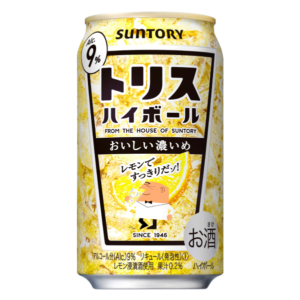 サントリー　トリス　ハイボール　濃いめ　350ml×24本【ケース】【日本】【リキュール】