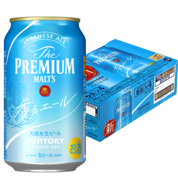 ザ・プレミアムモルツ　香るエール　３５０ｍｌ×２４