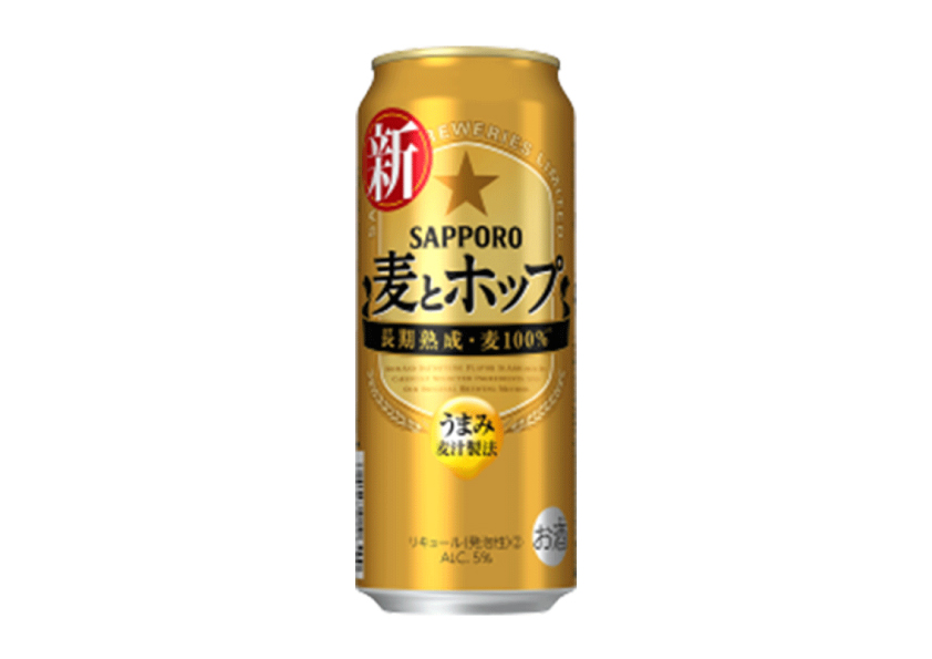 麦とホップ　５００ｍｌ×２４本