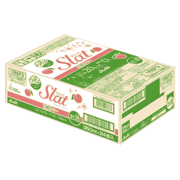 すらっと白桃 350ml×24本 すらっと白桃 350ml×24本