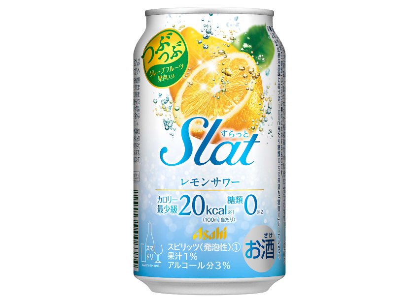 アサヒビール　Ｓｌａｔ　レモンスカッシュサワー　350ml×24本【ケース】【チューハイ】
