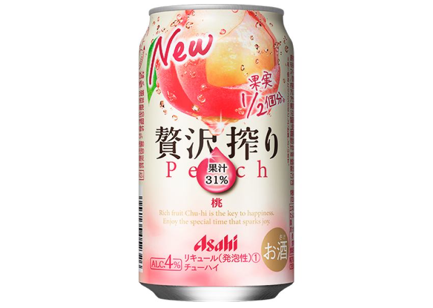 贅沢搾り　桃　３５０ｍｌ×２４本