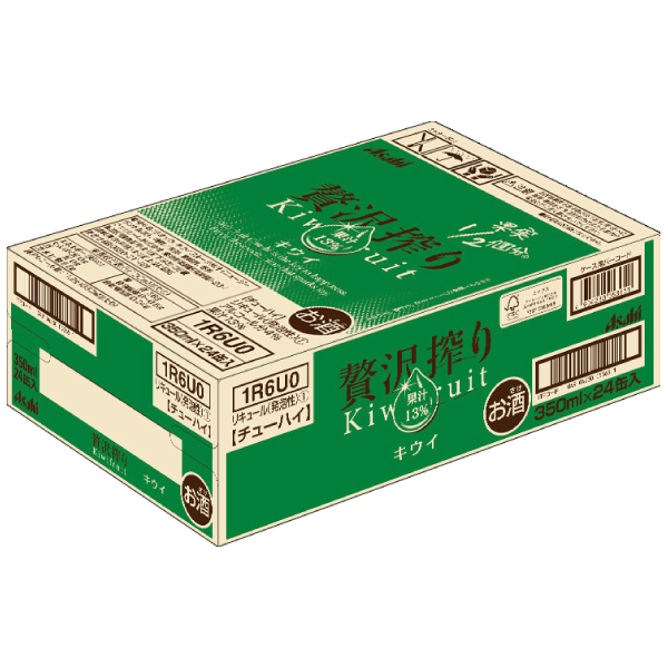 贅沢搾り キウイ 350ml×24本 贅沢搾り キウイ 350ml×24本