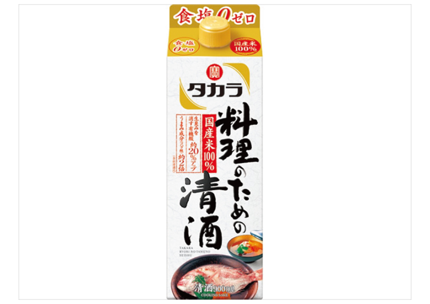宝酒造　タカラ　料理のための清酒パック　900ml×６本【ケース】【料理酒】