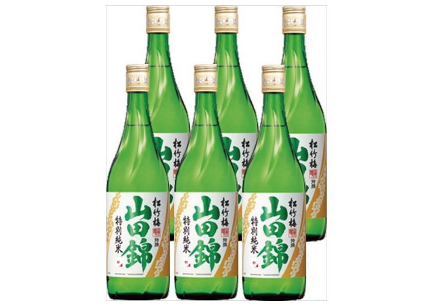 宝酒造　松竹梅　特撰　山田錦　特別純米　辛口　720ml×６本【ケース】【京都】【日本酒】