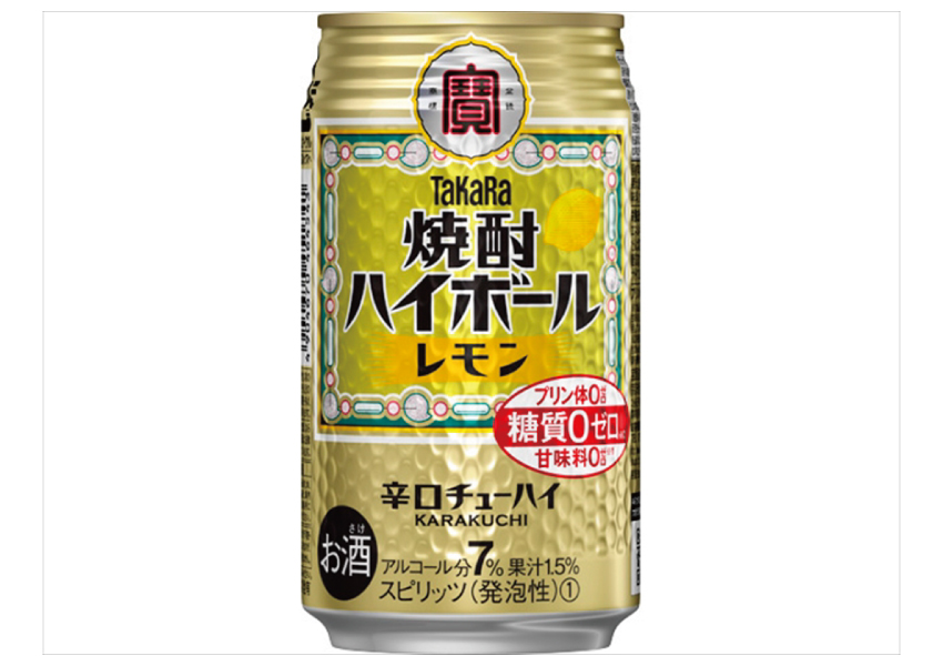 宝酒造　タカラ焼酎ハイボール　レモン　350ml×24本【ケース】【日本】【ハイボール】　