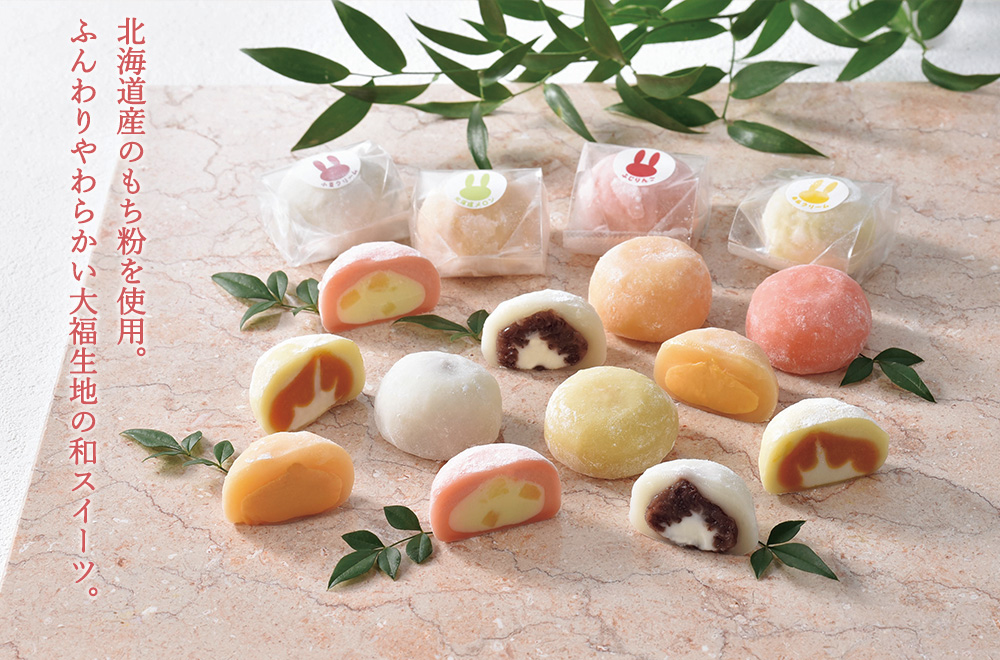 【代引不可】【送料込】ふわふわ大福１２個セット