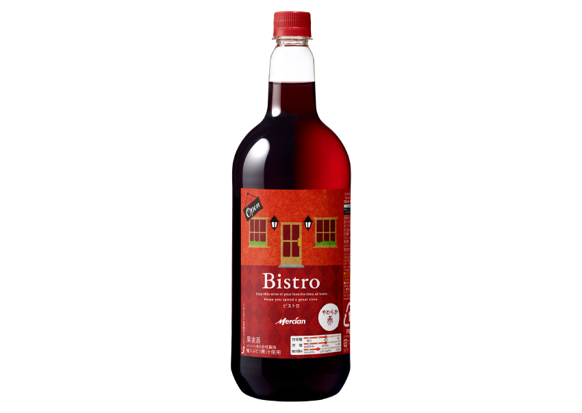 メルシャン　ビストロペット　赤　1.5Ｌ×６本【ケース】【日本】【赤ワイン】