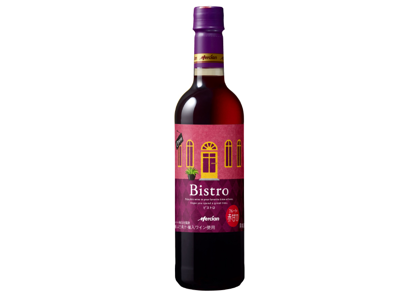 メルシャン　ビストロペット　赤甘口　720ml×12本【ケース】【日本】【赤ワイン】