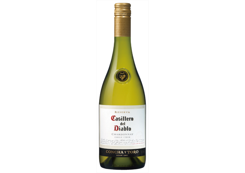 カッシェロ・デル・ディアブロ　シャルドネ　750ml【チリ】【白ワイン】