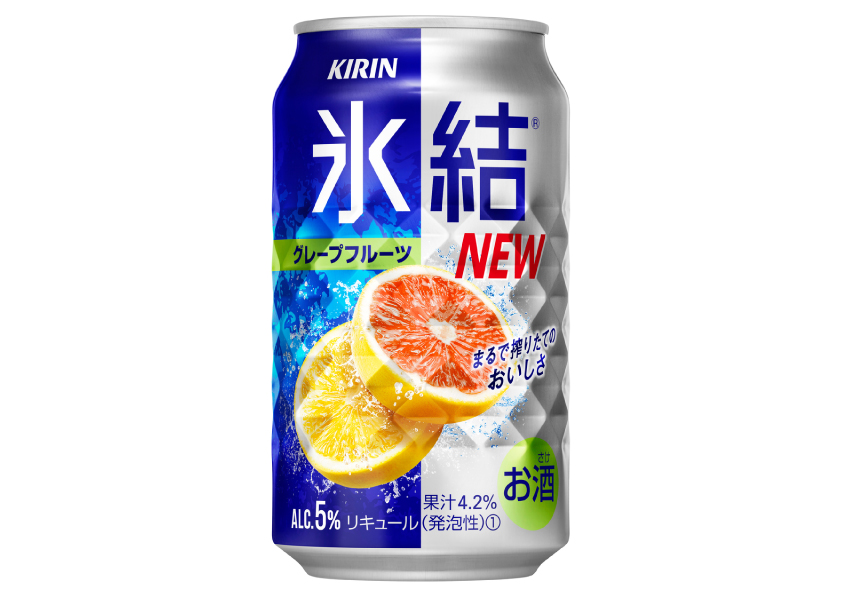 キリンビール　氷結　グレープフルーツ　350ml×24本【ケース】【チューハイ】
