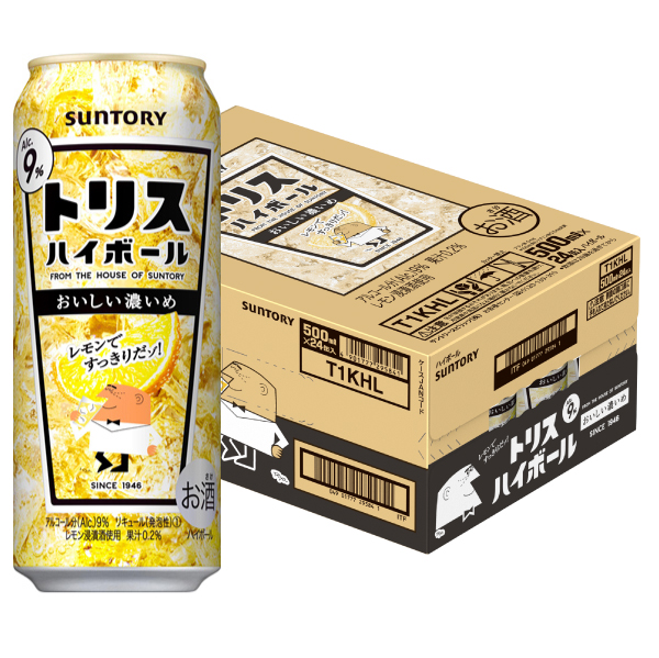 トリスハイボ－ル　濃いめ　５００ｍｌ×２４本