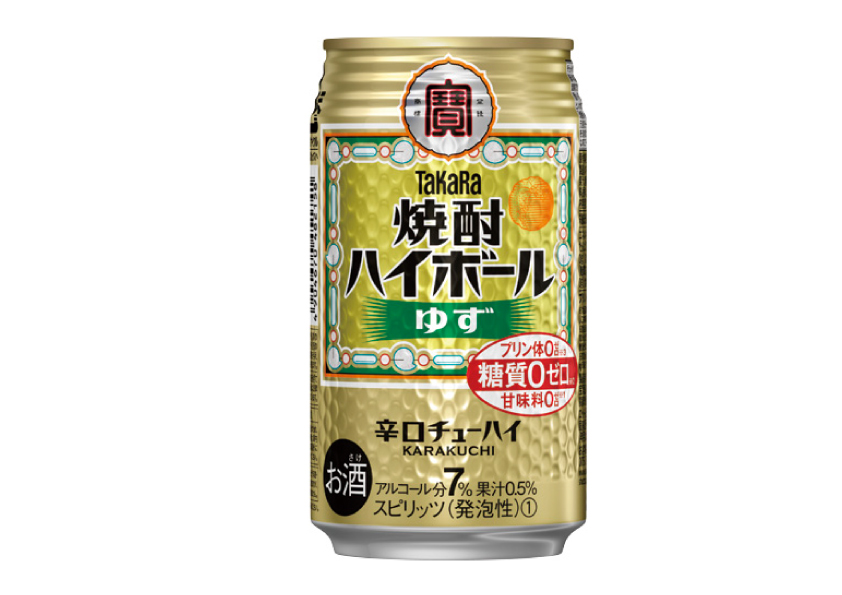 焼酎ハイボ－ル　ゆず　３５０ｍｌ×２４本