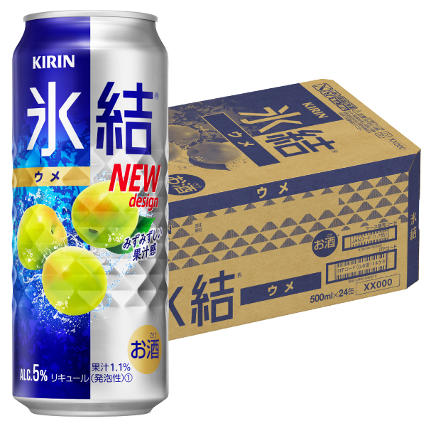 氷結　ウメ　５００ｍｌ×２４本